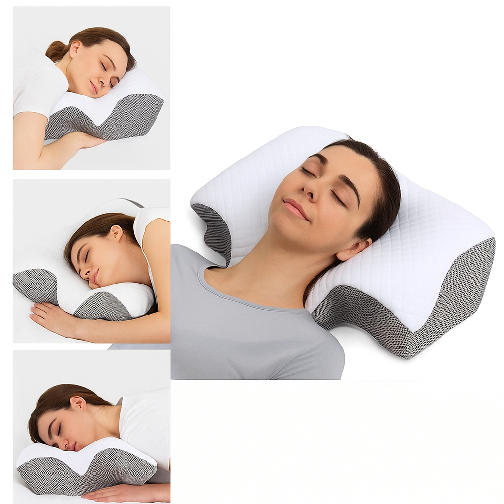 Butterfly Pillow - כרית אורטופדית לתמיכה מושלמת בצוואר ובעמוד השדרה